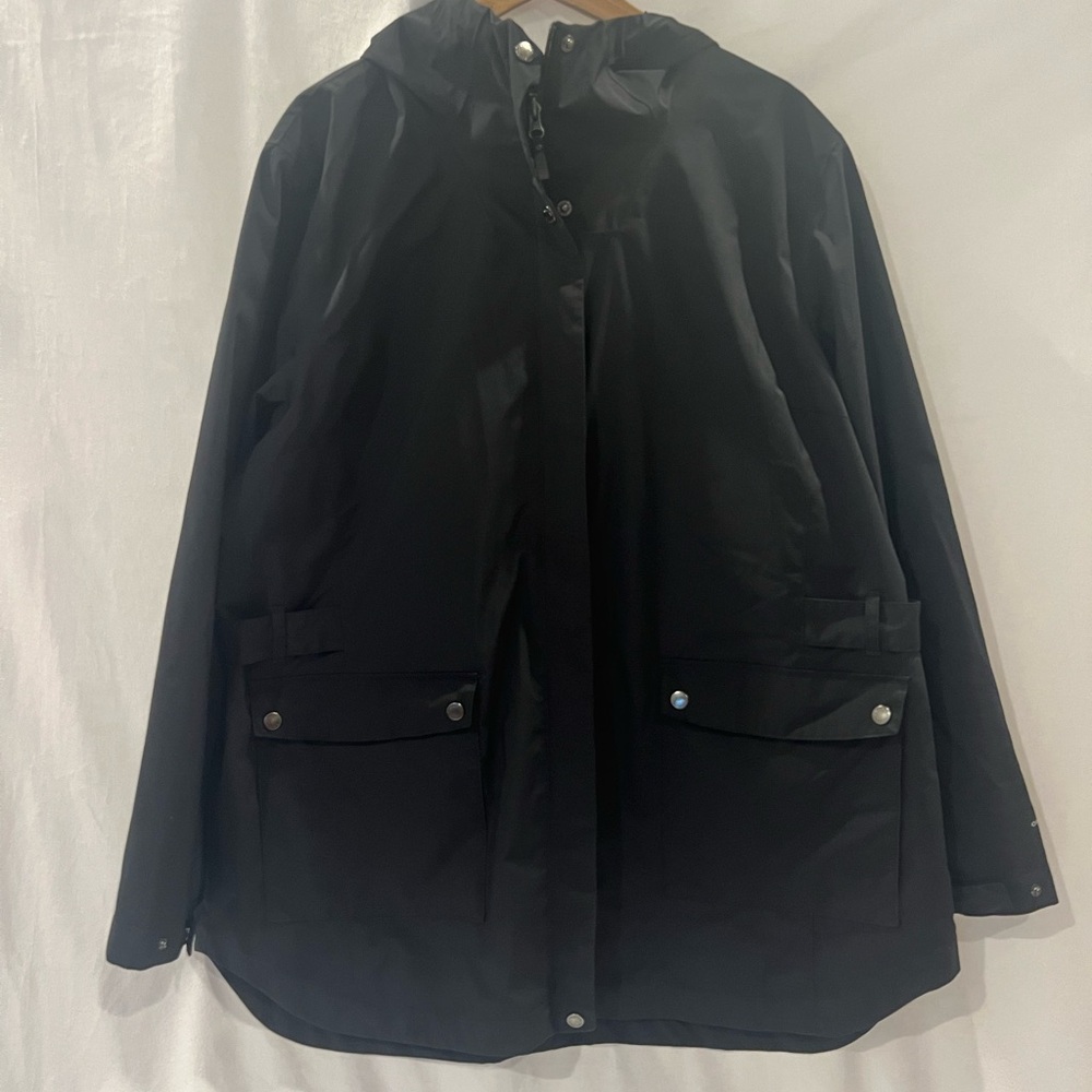 Colombia Here and There Trench Jacket Black XXL - Picture 2 of 11